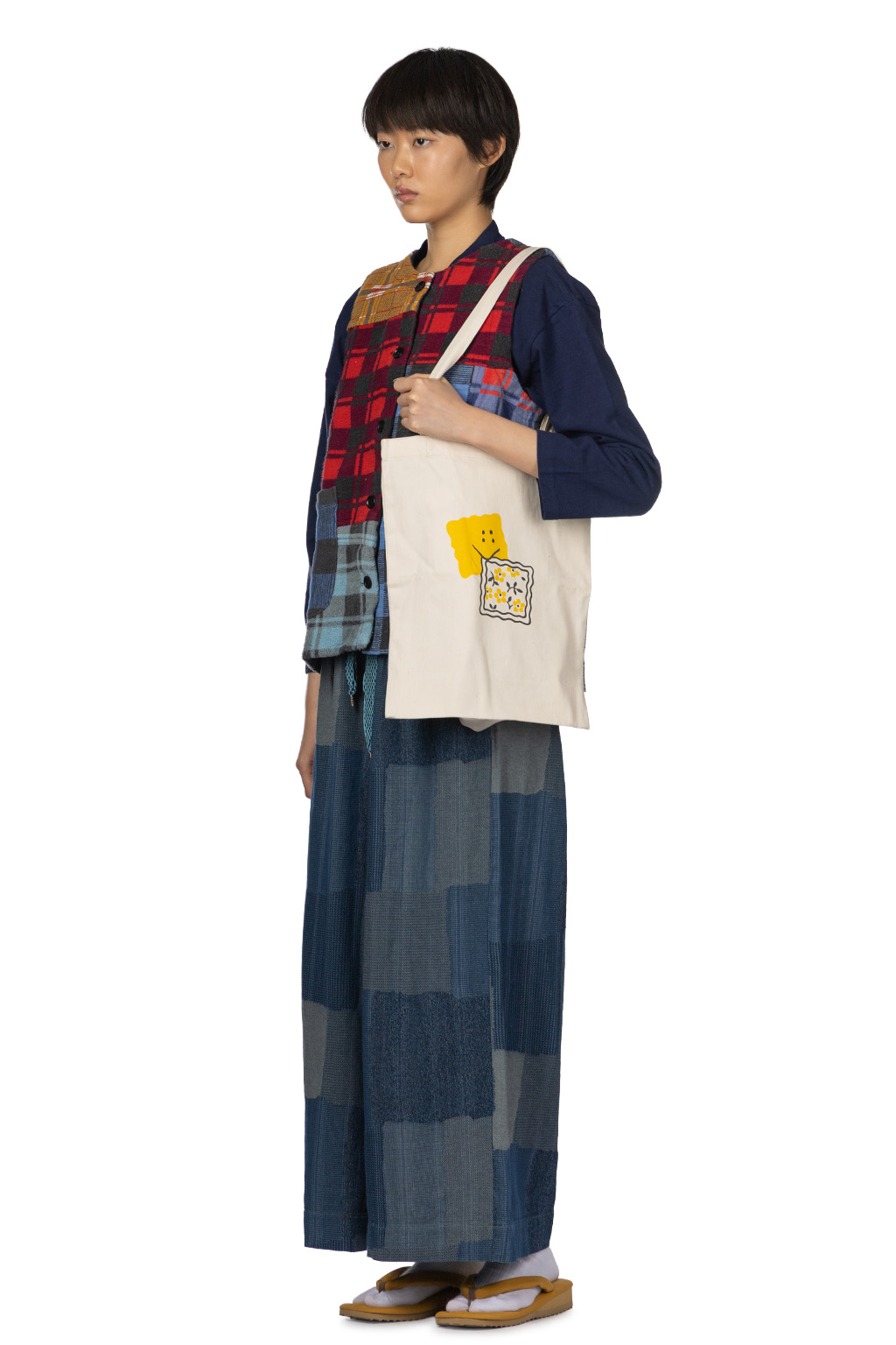 Tigre Brocante - Euro Heavy Flannel Shirt Mix Tunic Vest